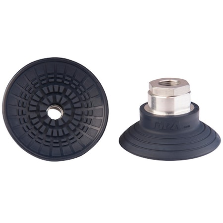 Fipa Flat vacuum cup diam. 60 mm, NBR blue, fitting G1/4-female 103.060.049.1